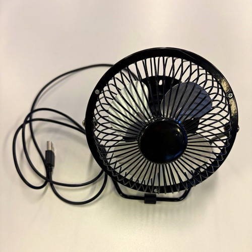 Dunelm usb powered black metal - dunelm,