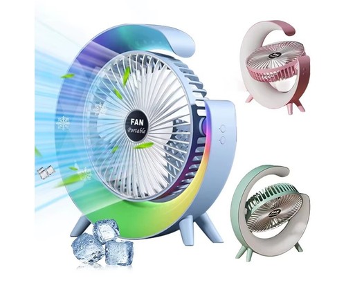 Fan led desk portable usb - usb, 3