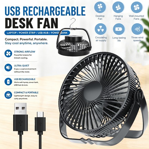 Blades inch portable fan 3 - 3,
