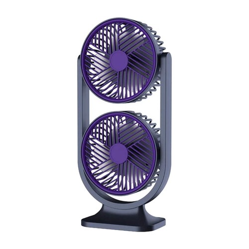 Dual head desk fan - fan,, usb
