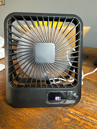 Usb rechargeable desk fan - q3,