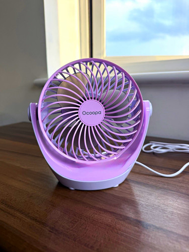 Purple white usb table desk - purple,