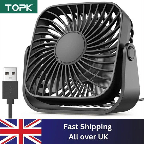 Inch portable desk fan - inch,