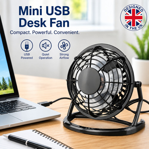 Mini usb desk fan - desk,