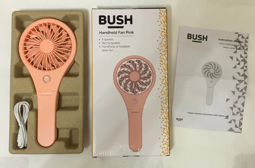 Bush handheld fan foldable - bush,