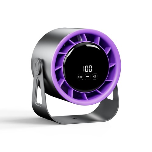 Lysumurl rechargeable desk fan - desk,